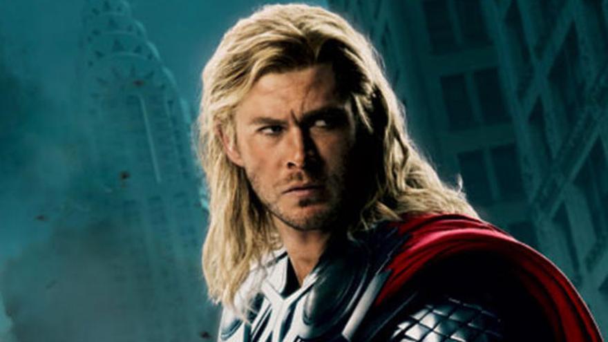 Chris Hemsworth es Thor en &#039;Los Vengadores&#039;.