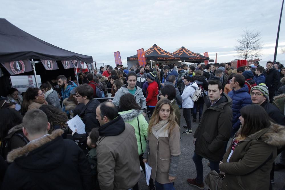 La Farinato Race estrena en Gijón su modalidad de duelos.