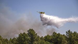 Los bomberos dan por controlado el incendio de Aiguamúrcia (Tarragona)