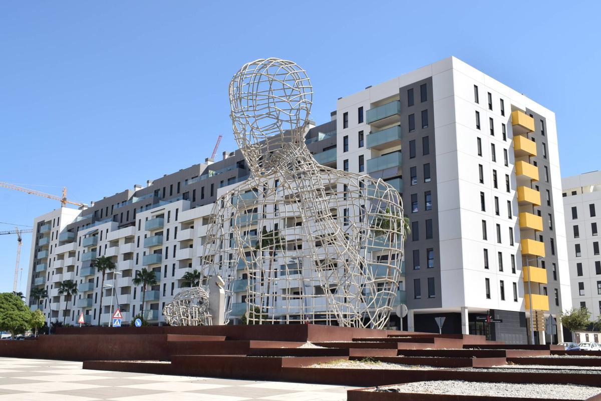 Avenida Felipe González en Entrenúcleos, Dos Hermanas (Sevilla)