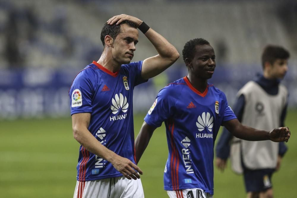 El partido entre el Real Oviedo y el Real Valladolid, en imágenes