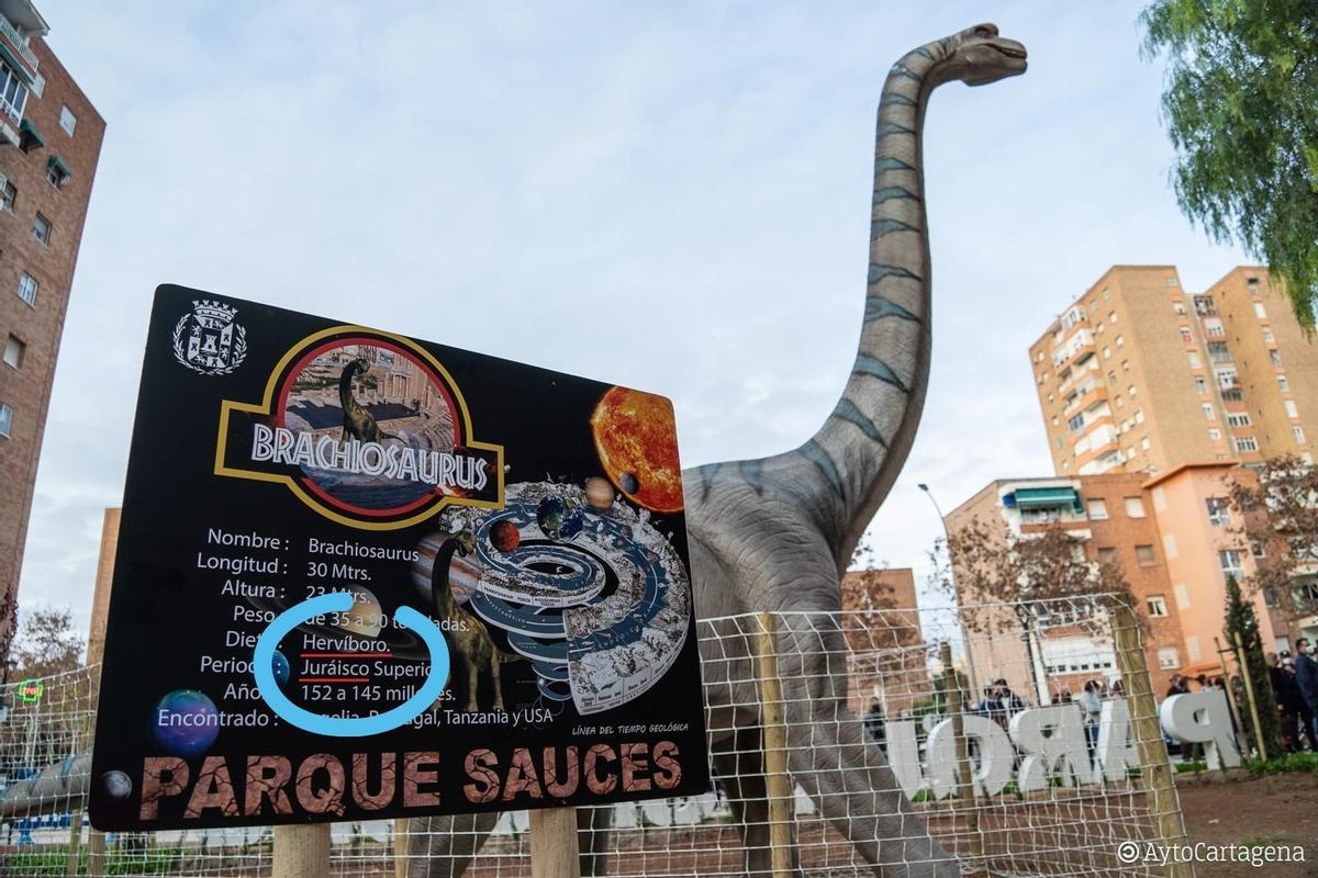 Erratas en los carteles del parque