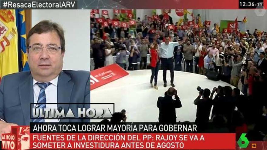 Vara dice que el PSOE &quot;no puede consentir&quot; que &quot;por su responsabilidad&quot; en España haya unas terceras elecciones