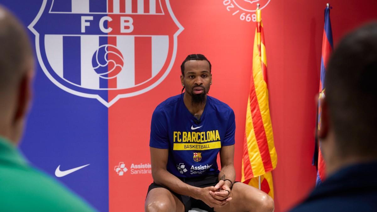 Kevin Punter, durante la entrevista con SPORT