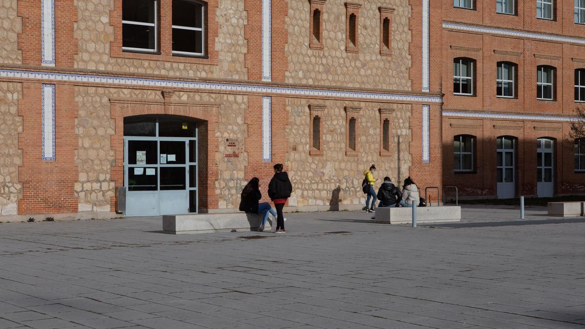 Estudiante en el Campus Viriato de Zamora