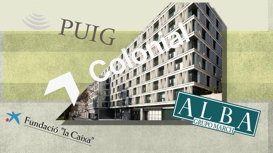 Por qué los Puig, los March o la Fundación La Caixa compran masivamente acciones de Colonial