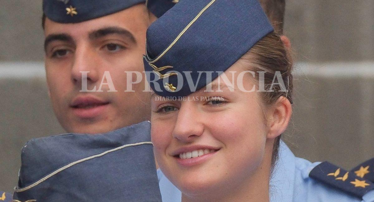 Fin de curso militar de la princesa Leonor en Gran Canaria, en imágenes
