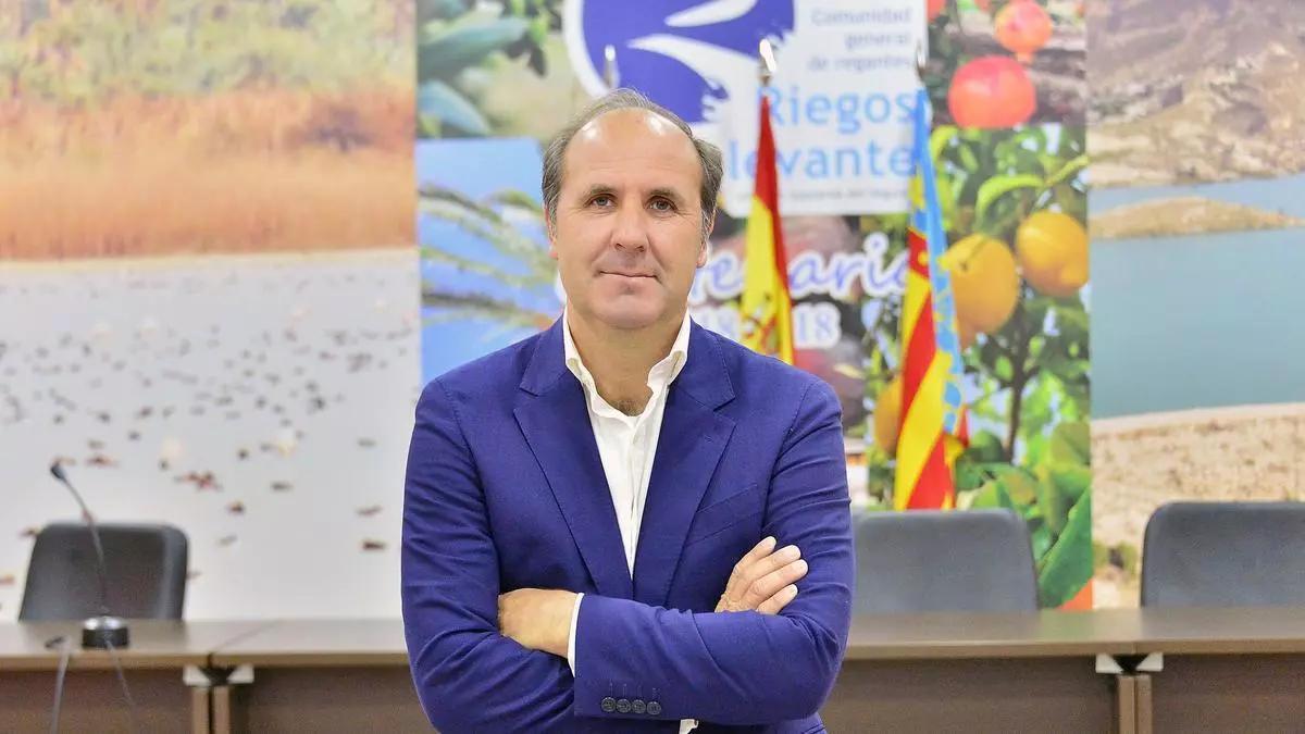 Roque Bru Bonet, presidente de Riegos de Levante Margen Izquierda del río Segura