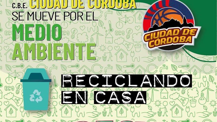 El CBE Ciudad Córdoba lanza su actividad &#039;Reciclando en Casa&#039;