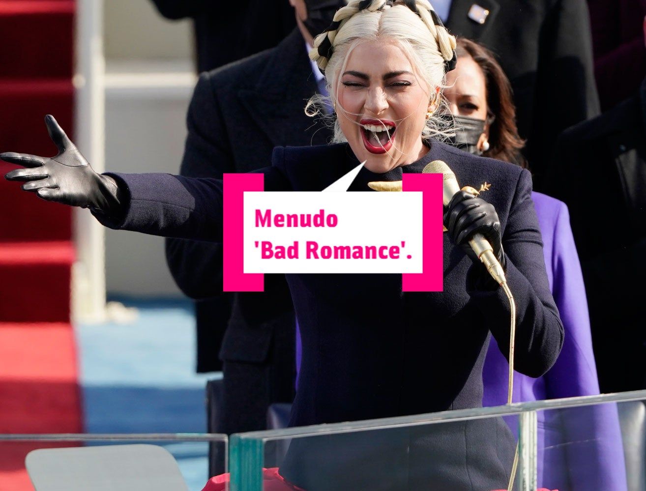 La actuación de Lady Gaga en la ceremonia de toma de posesión de Joe Biden