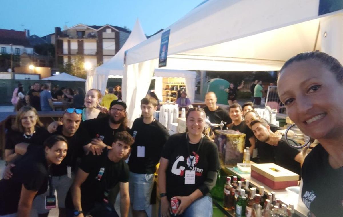 Parte del equipo de voluntarios que participaron el pasado verano. | FDV