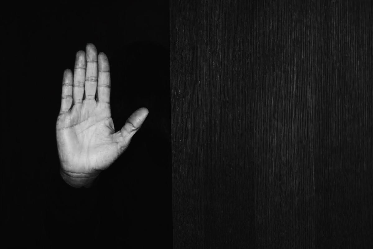 Fotografía del proyecto sobre violencia de género de la Escola d'Arts.