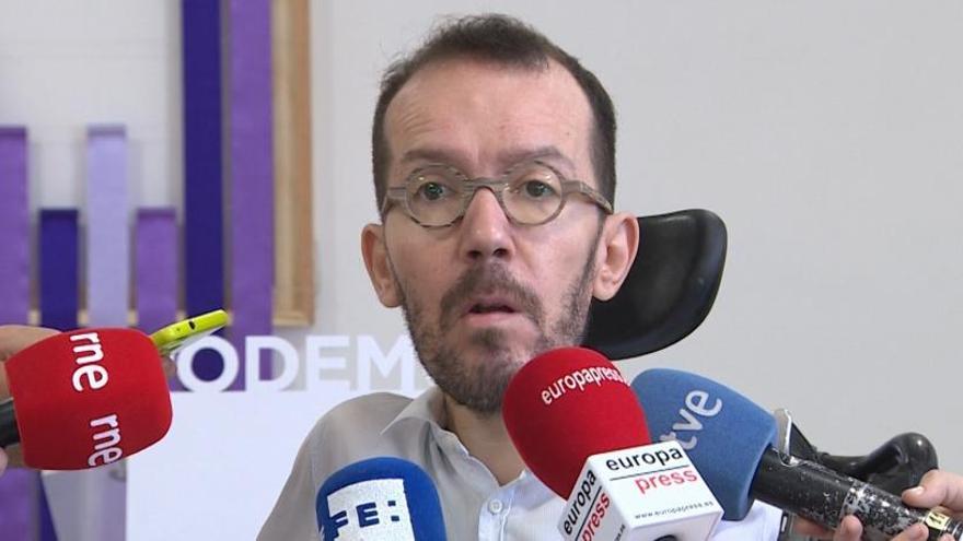 Pablo Echenique, Podemos.