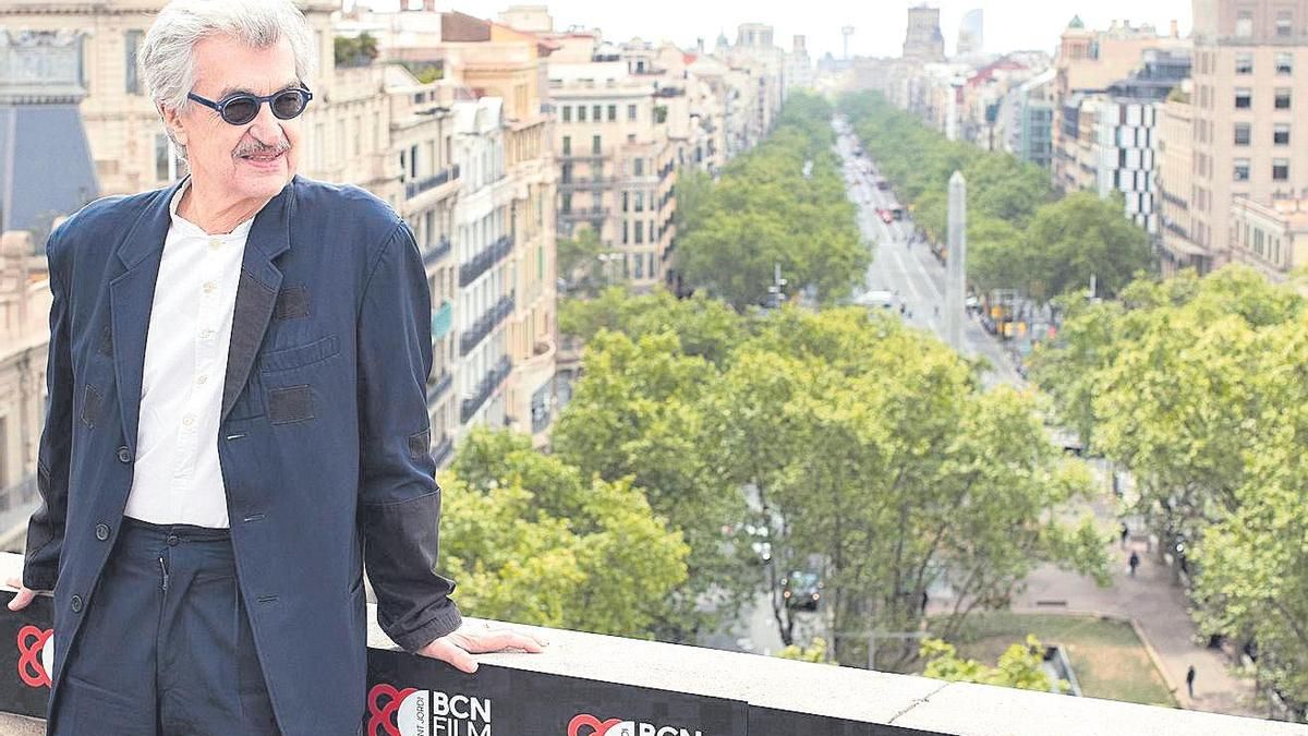 Wim Wenders, en el Festival de Cine de Barcelona, en abril de 2023.