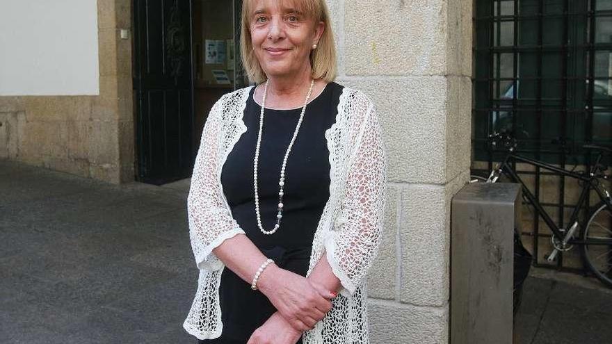 Marisol Nóvoa, presidenta de la Confederación de Empresarios de Ourense. // Iñaki Osorio