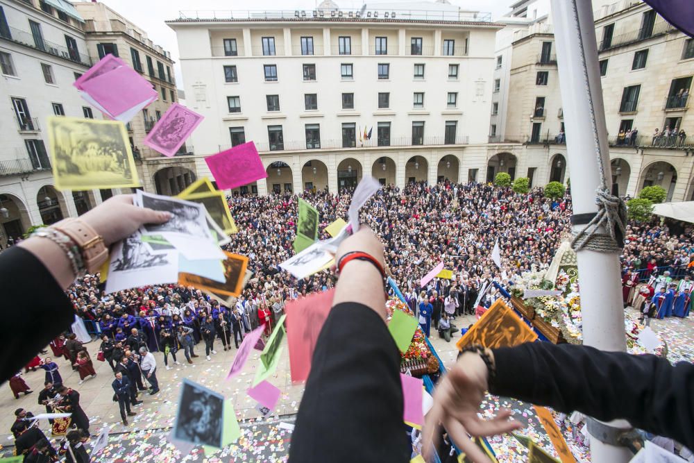 El Encuentro no procesiona en Alicante el Domingo de Resurrección.