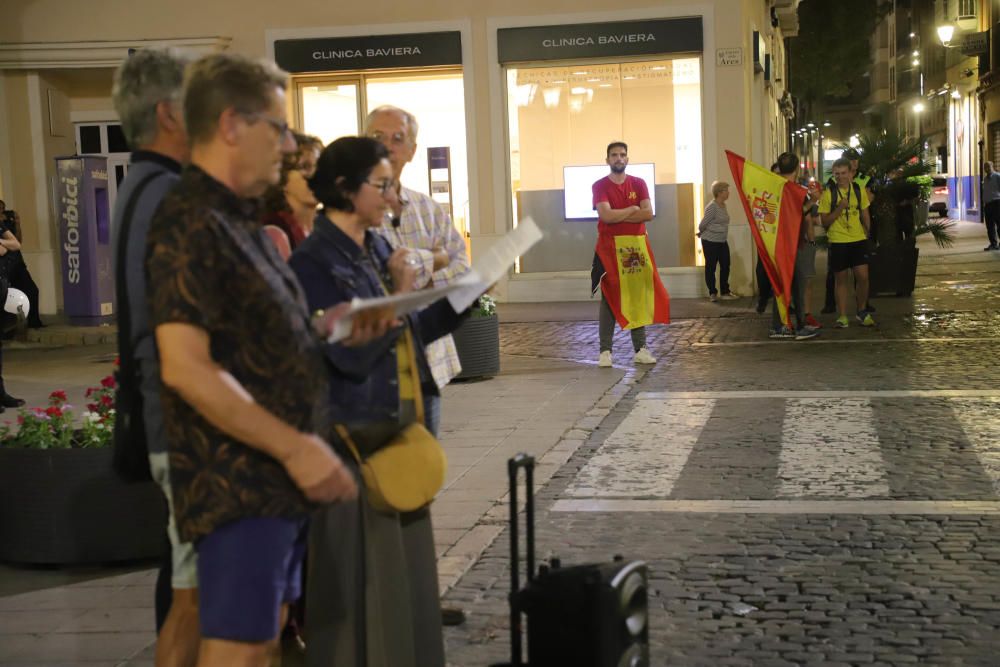 Concentración por la sentencia del 'Procés' en Gandia