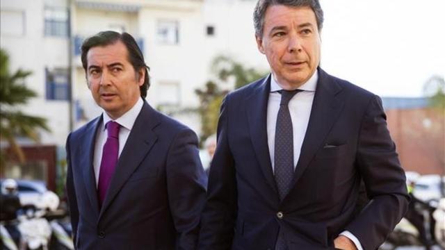 El expresidente de la Comunidad de Madrid Ignacio González, a su llegada al juzgado de instrucción de Estepona que investiga el caso del ático de lujo que posee en esta población.