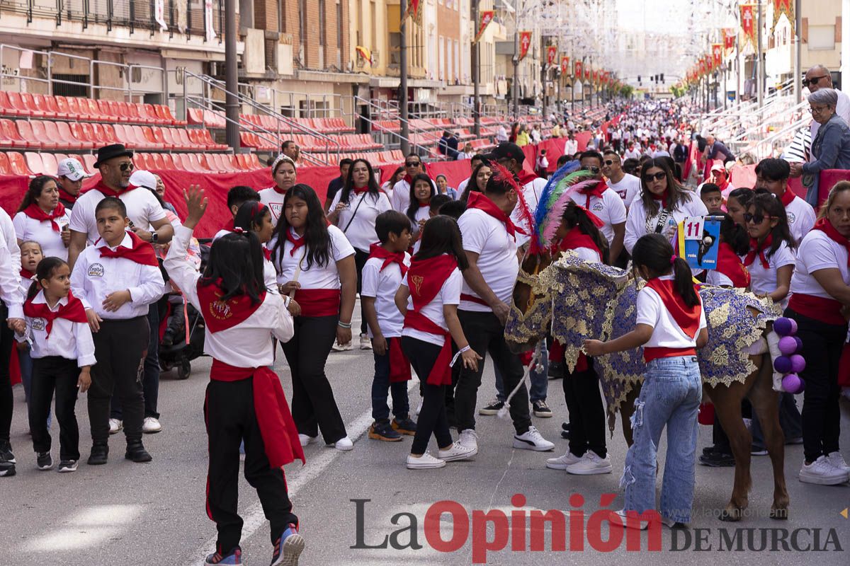 Fiestas de Caravaca | Desfile infantil del Bando de los Caballos del Vino