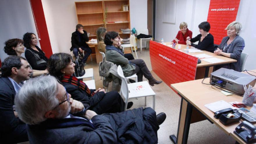 Girona El PSC celebra  el Dia de la Dona  amb Gemma Lienas