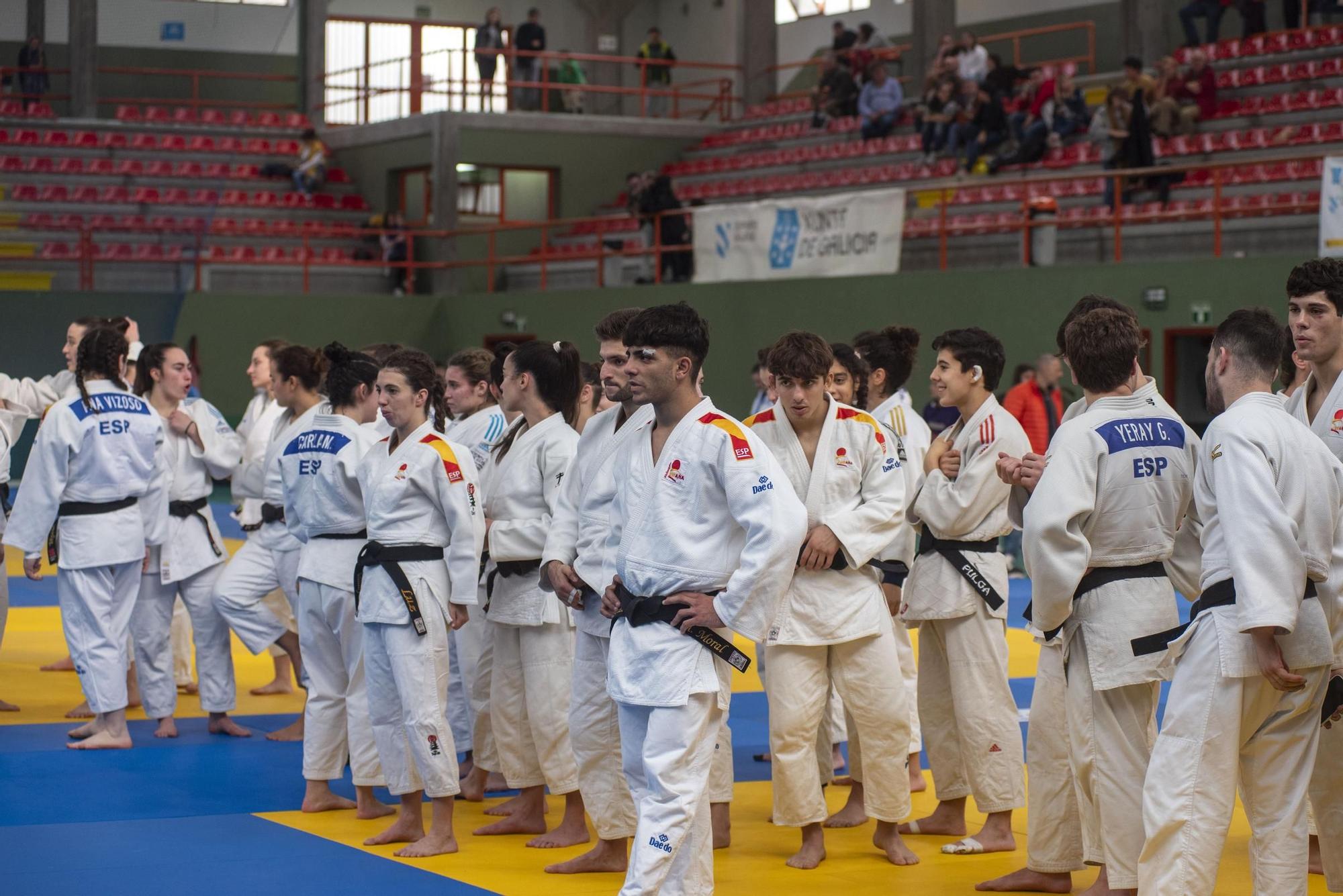 Siete medallas coruñesas en el Teresa Herrera de Judo