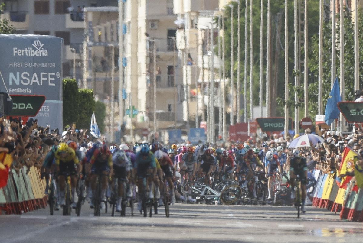 La etapa 8 de la Vuelta a España, en imágenes.