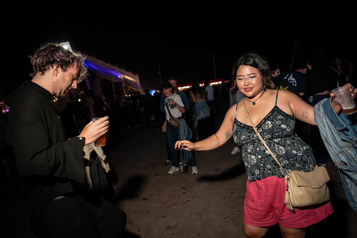 Ambiente en la jornada inaugural del Primavera Sound.