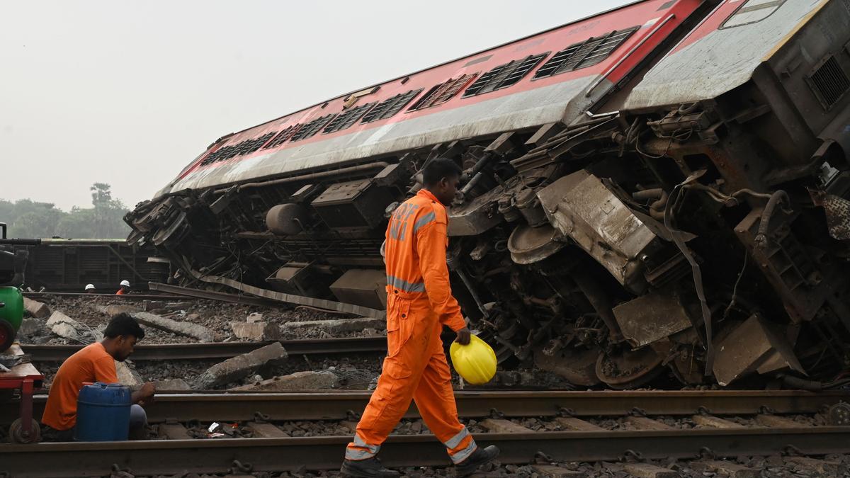 Accidente mortal de tren en la India