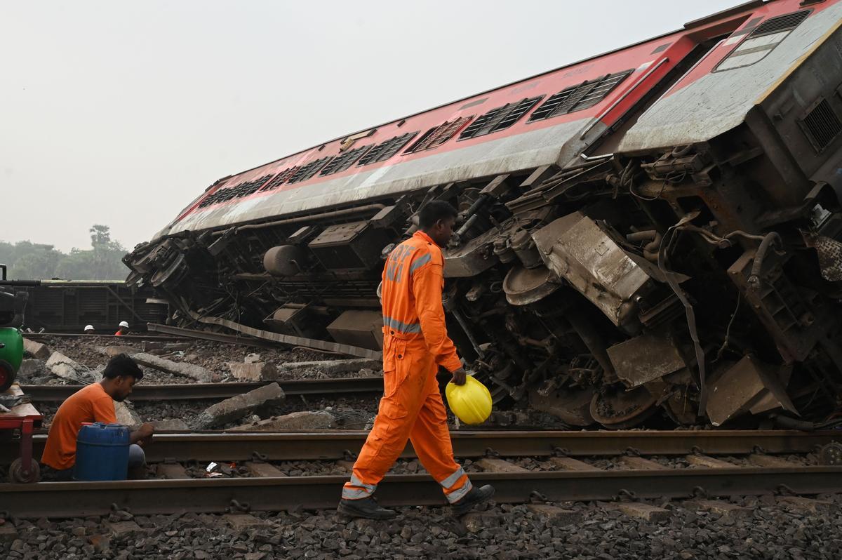 Accidente mortal de tren en la India