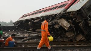 Accidente mortal de tren en la India