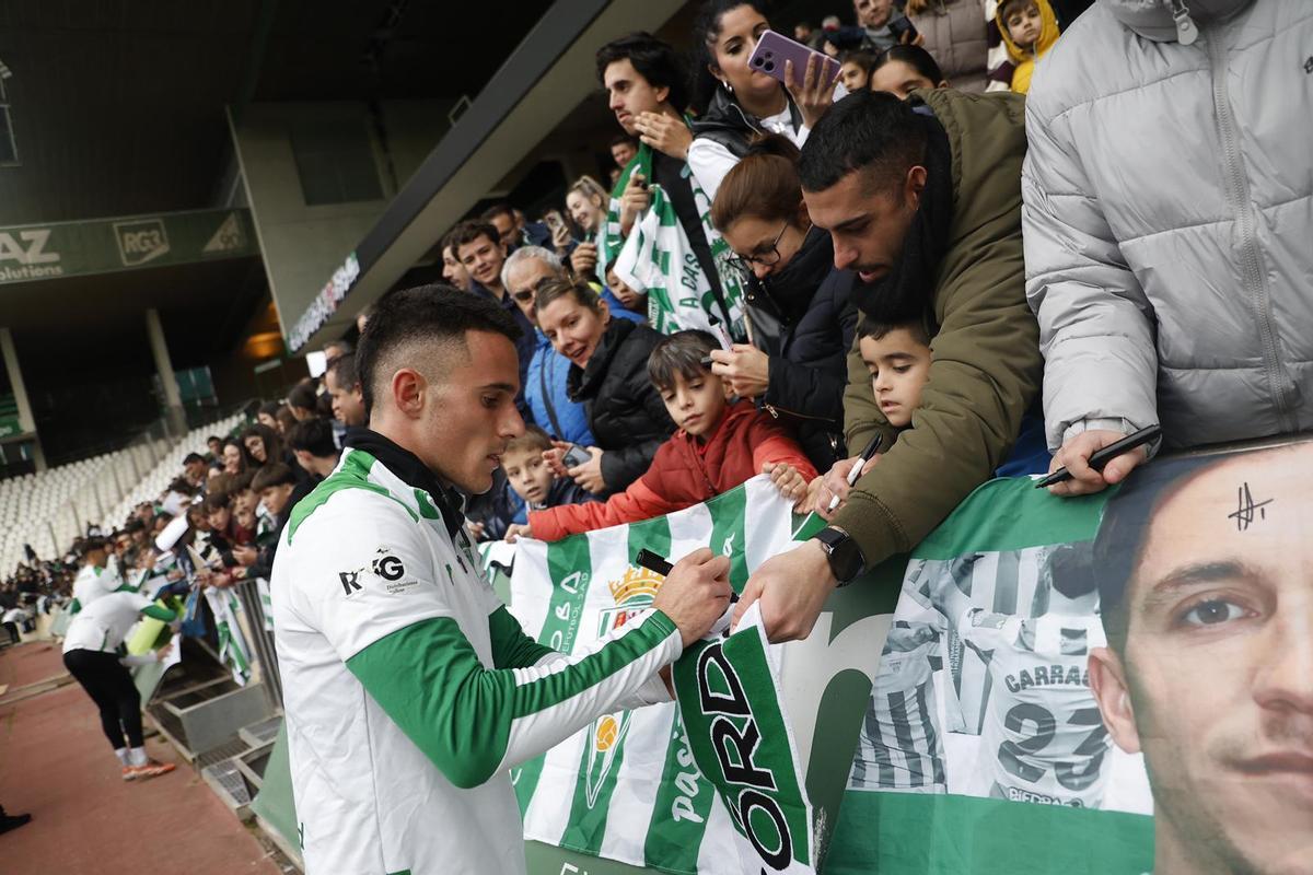 El primer entrenamiento del año del Córdoba en El Arcángel, en imágenes