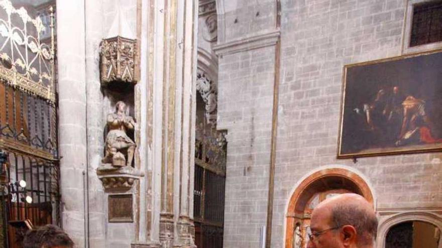 Imposición de la ceniza en la Catedral