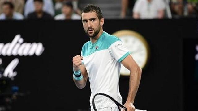 Cilic, primer finalista en el Open australiano.