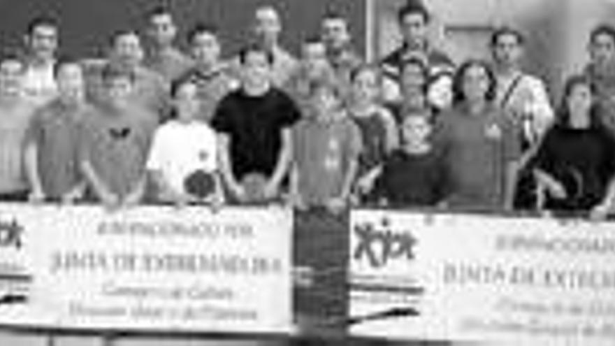 Los mejores benjamines y alevines, en Cáceres