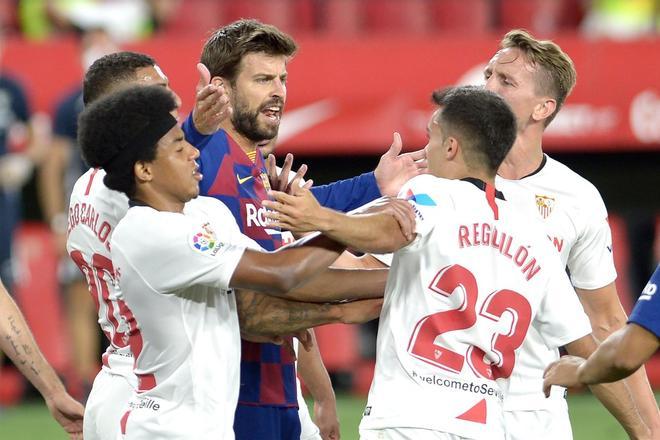 Las imágenes del Sevilla FC 0 FC Barcelona 0