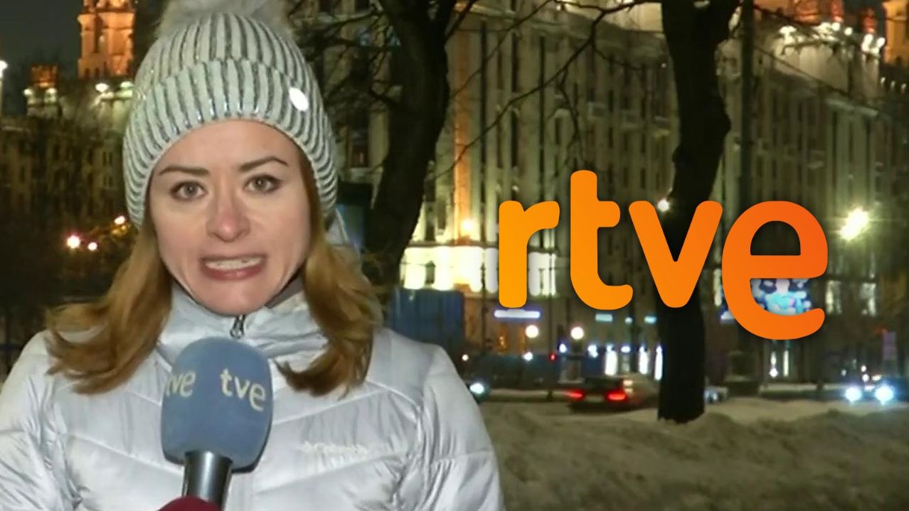 Erika Reija, corresponsal de RTVE en Moscú