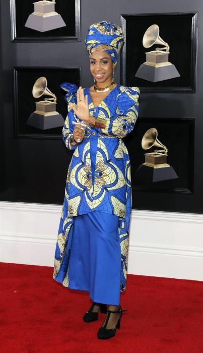 La catifa vermella dels premis Grammy 2018