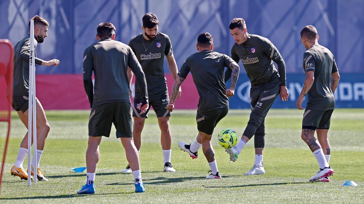 Así ha sido el entrenamiento del Atlético de Madrid