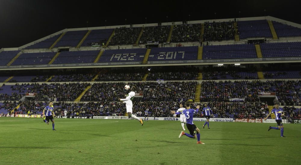 El derbi entre el Hércules y el Elche CF en imágenes