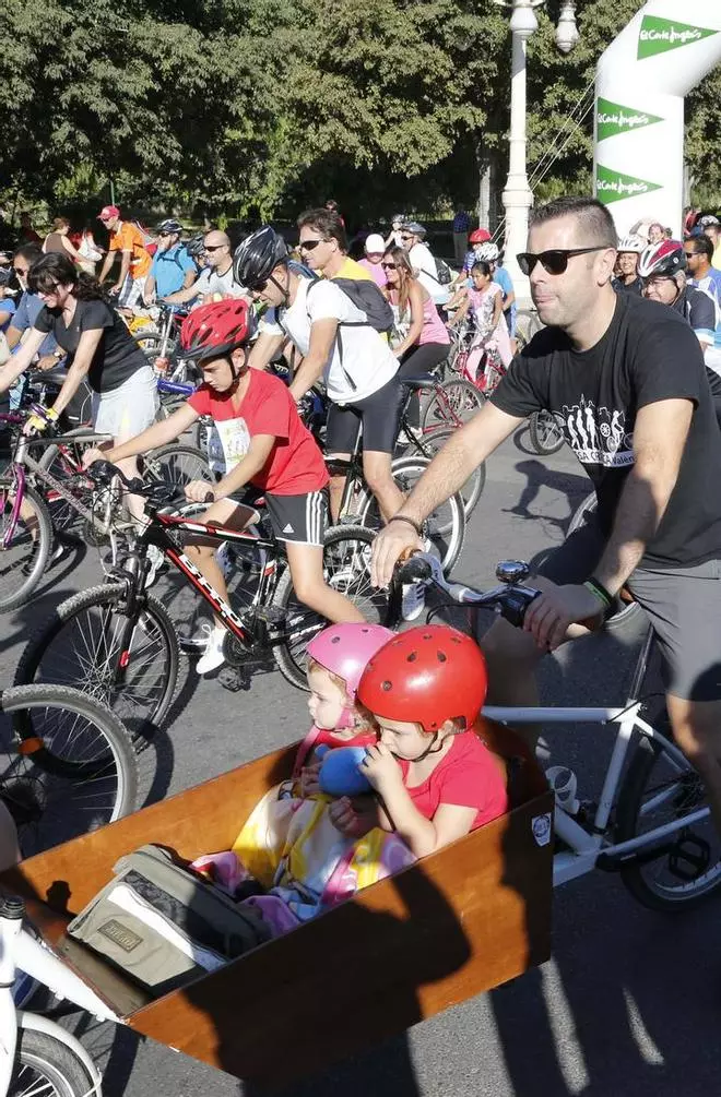 El día de la bicicleta en Valencia