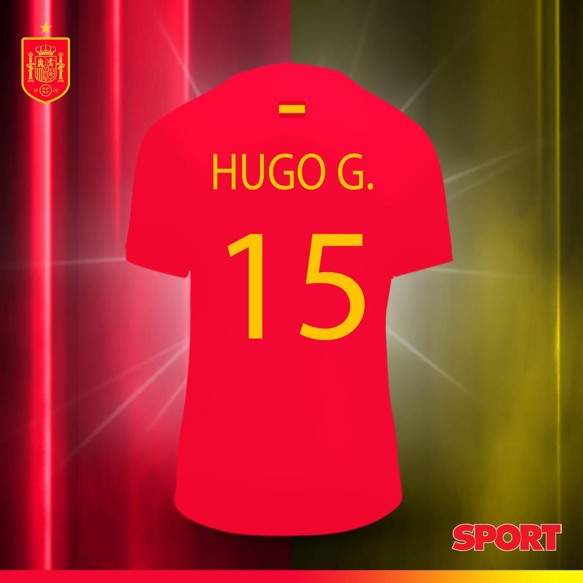 Los dorsales oficiales de España para el Mundial de Qatar 2022