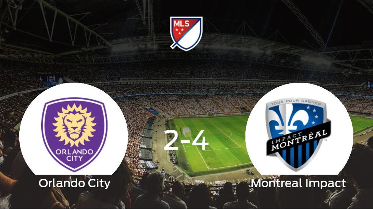 El Montreal Impact se impone al Orlando City y consigue los tres puntos (2-4)