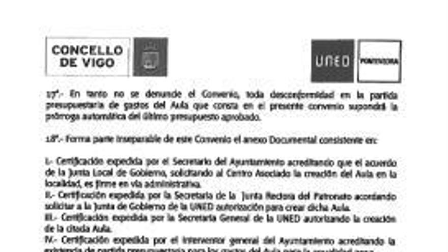 El convenio con la UNED está firmado desde hace un mes, pero el aula continúa cerrada