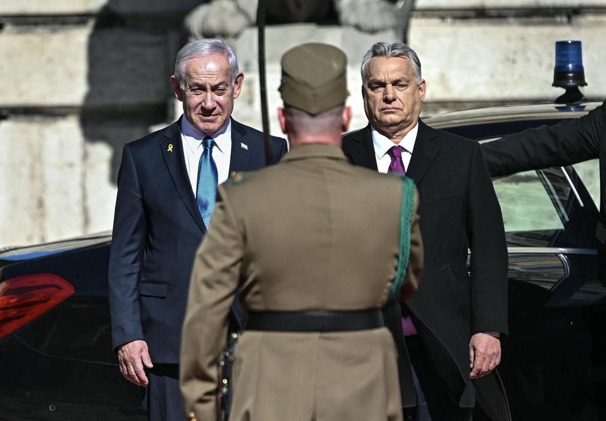 Orban recibe a Netanyahu en Budapest