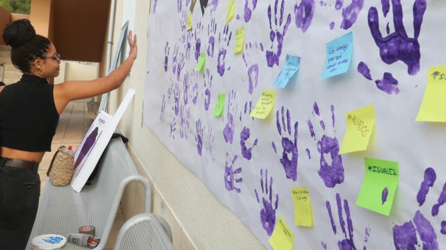 Actividades en centros educativos de Sant Antoni contra la violencia machista.