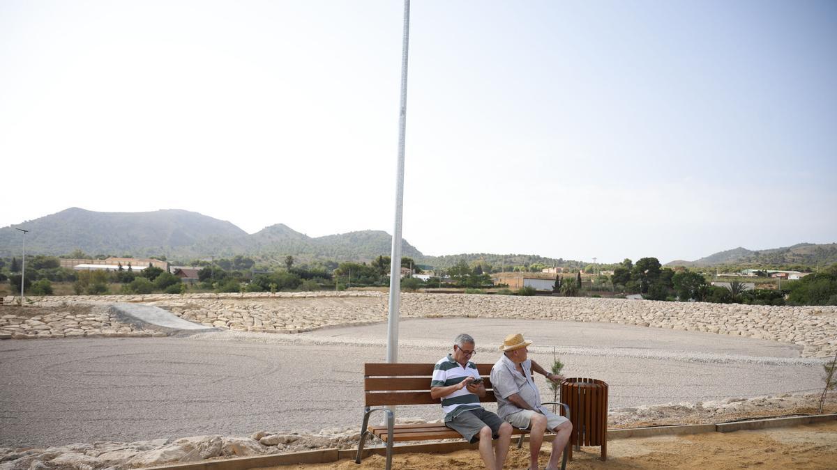 El parque inundable construido por la Comunidad Autónoma en Canteras