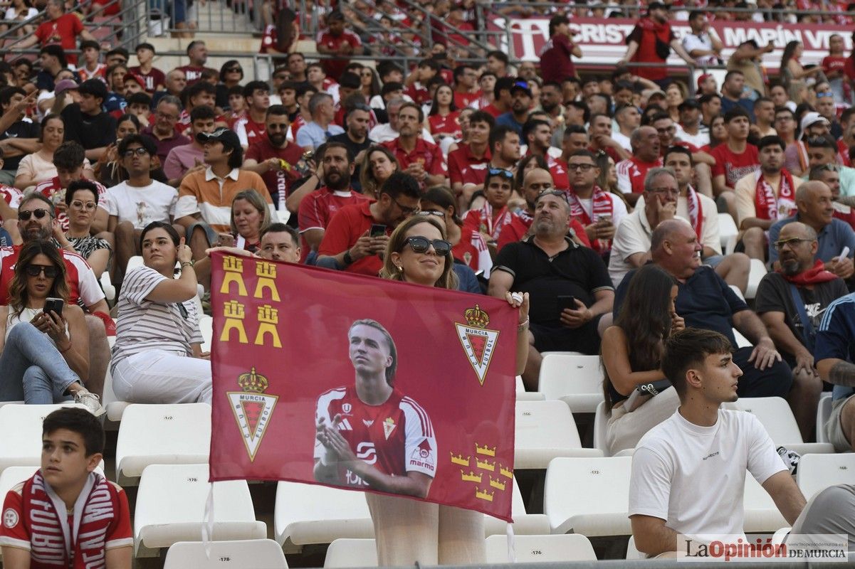 Así fue el encuentro del play off del Real Murcia y el Nástic en la lucha por el ascenso