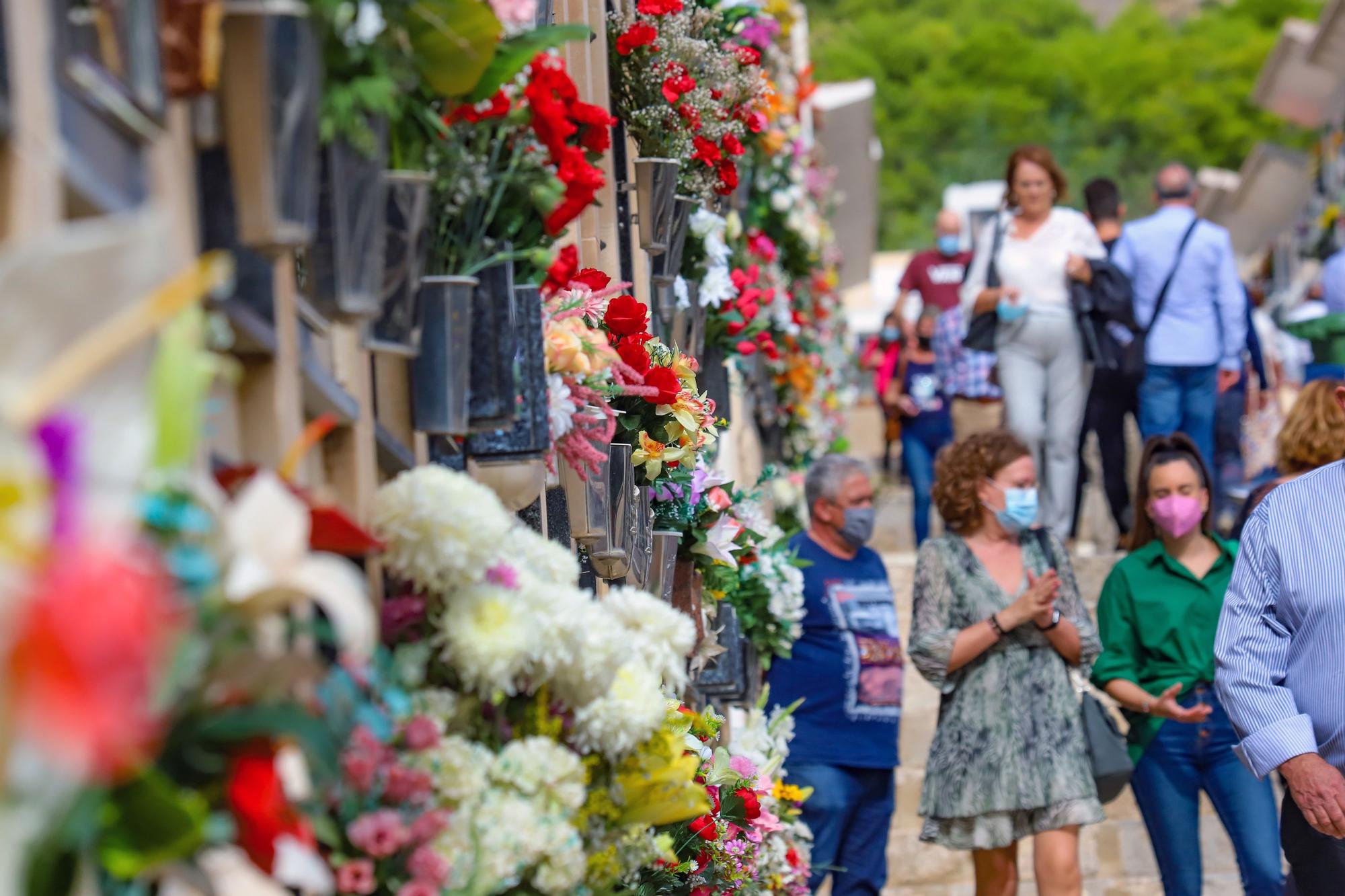 Cementerio de Orihuela en el día de Todos los Santos