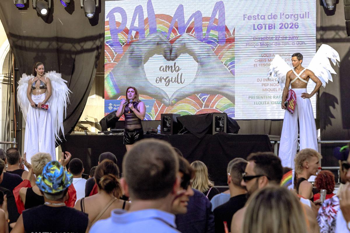 La fiesta del Orgullo organizada por Cort en Palma La fiesta del Orgullo organizada por Cort en Palma