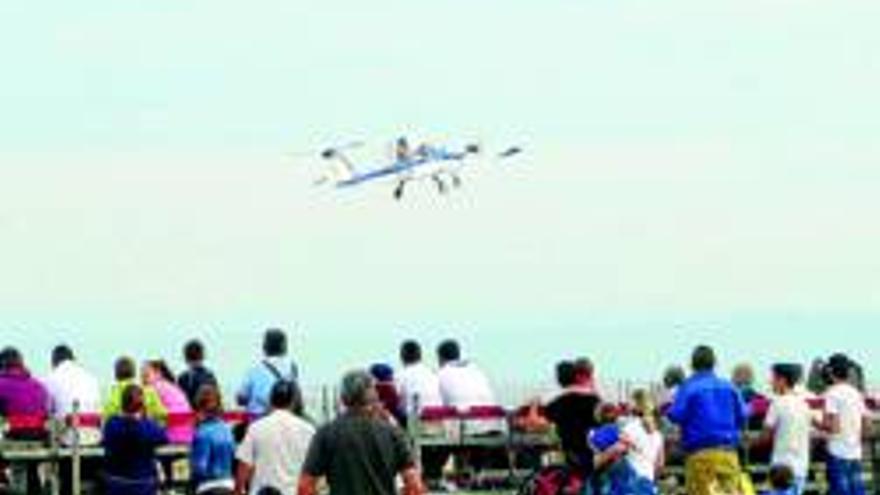 Acrobacias en el cielo de Palma